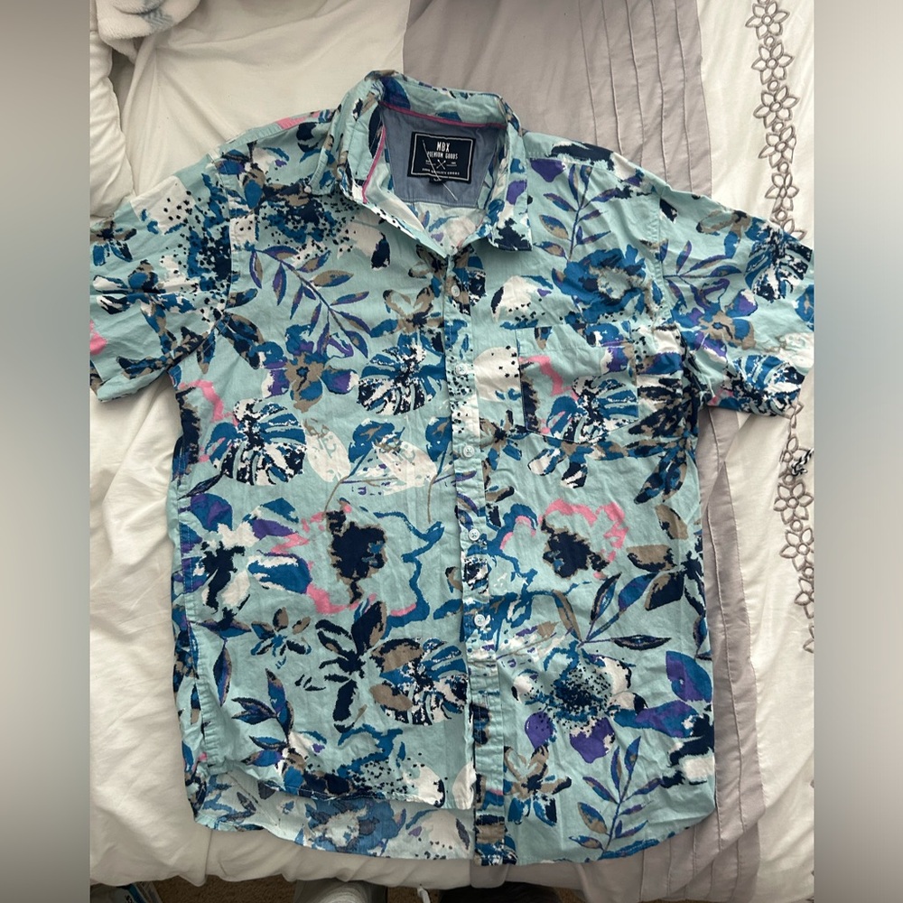MBX premium goods men’s summer button up